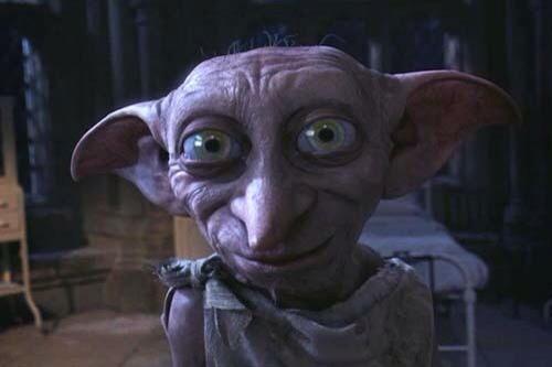 Image result for dobby harry potter happy